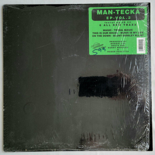 Man-Tecka Featuring JD III : EP Vol. 2 (12", EP)
