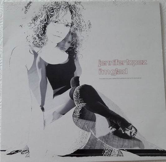 Jennifer Lopez : I'm Glad (12", Promo)