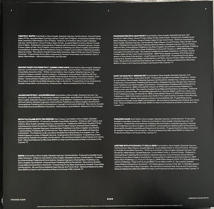 Swedish House Mafia : Paradise Again (2xLP, Album)