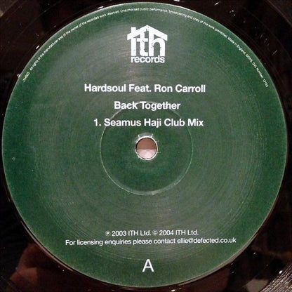 Hardsoul : Back Together (12", Dis)