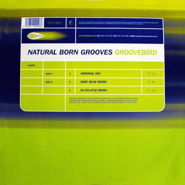 Natural Born Grooves : Groovebird (12")