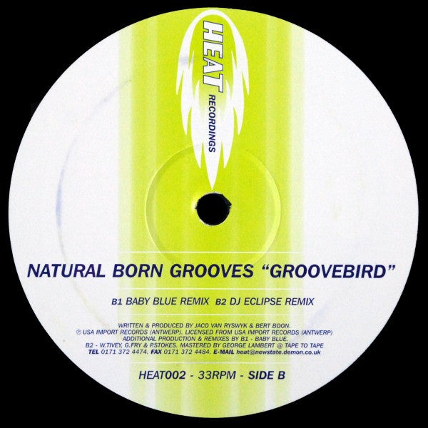 Natural Born Grooves : Groovebird (12")