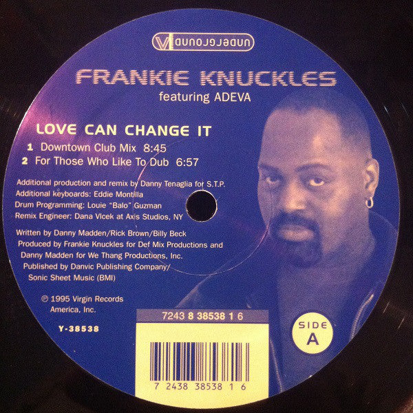 Frankie Knuckles Featuring Adeva : Love Can Change It / Walkin' (12")