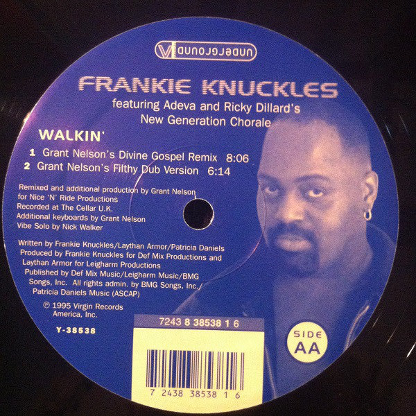 Frankie Knuckles Featuring Adeva : Love Can Change It / Walkin' (12")