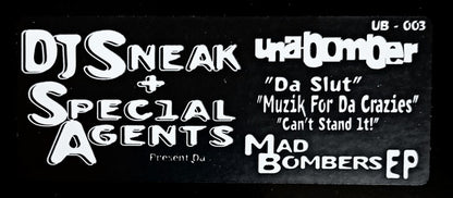 DJ Sneak + Special Agents : Mad Bombers EP (12", EP)