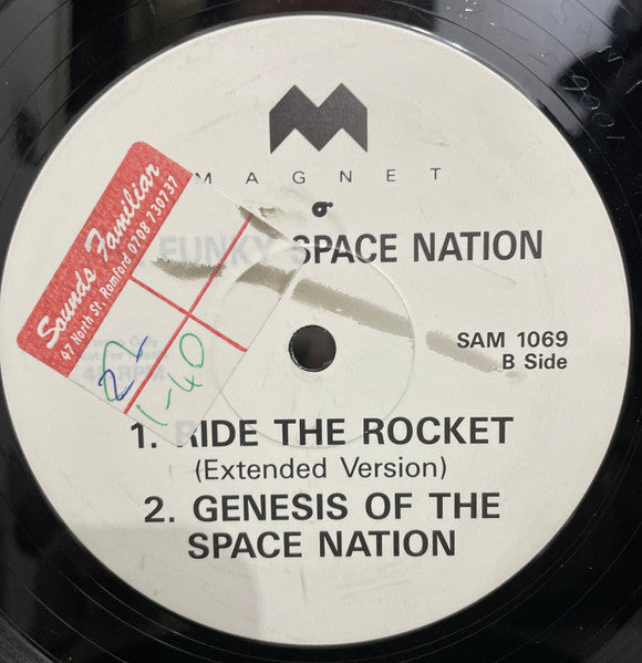 The Funky Space Nation : Ride The Rocket (12", Promo)