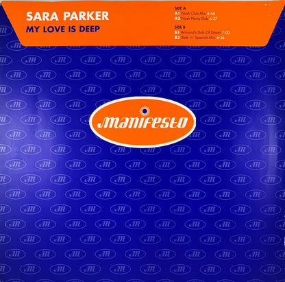 Sara Parker : My Love Is Deep (12")