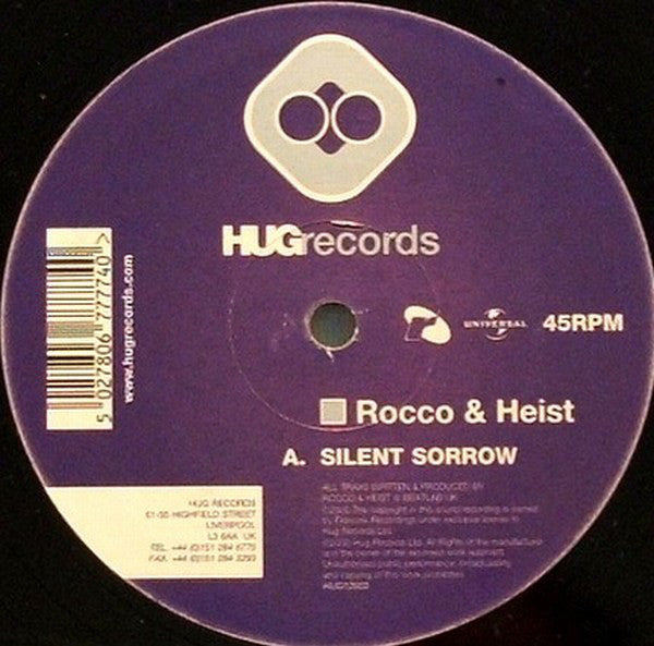 Rocco & Heist : Silent Sorrow / Desire (12")