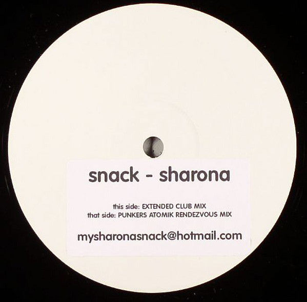 Snack : Sharona (12", W/Lbl)
