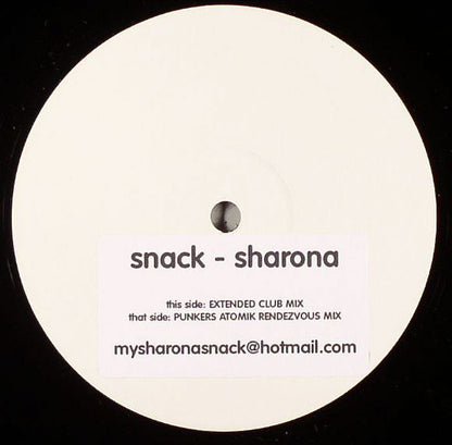 Snack : Sharona (12", W/Lbl)