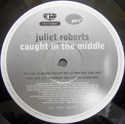 Juliet Roberts : Caught In The Middle (12", Single)