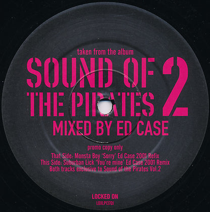 Monsta Boy / Suburban Lick : Sorry / You're Mine (Ed Case 2001 Mixes) (12", Promo)