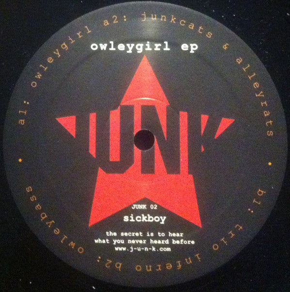 Sickboy : Owleygirl EP (12", EP)