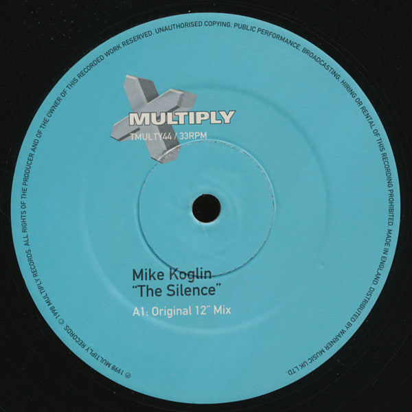 Mike Koglin : The Silence (12")
