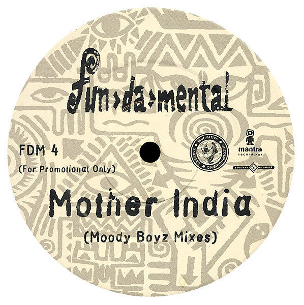Fun-Da-Mental : Mother India (Moody Boyz Remixes) (12", Promo)