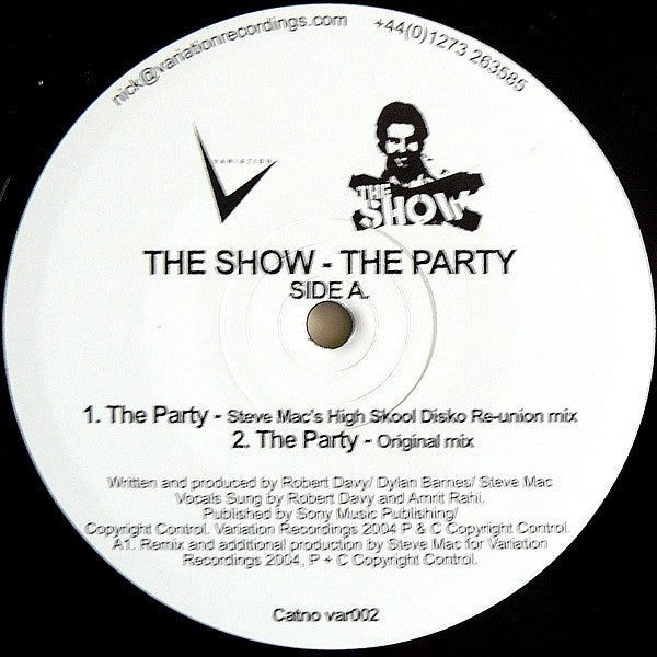 The Show : The Party (12")