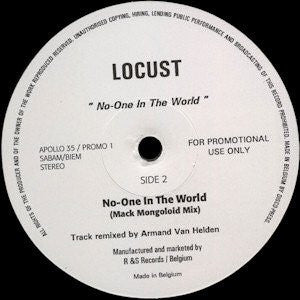 Locust : No-One In The World (2x12", Promo)