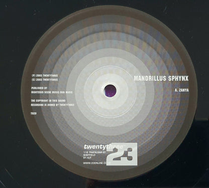 Mandrillus Sphynx : Zanya/Ussyats (12")