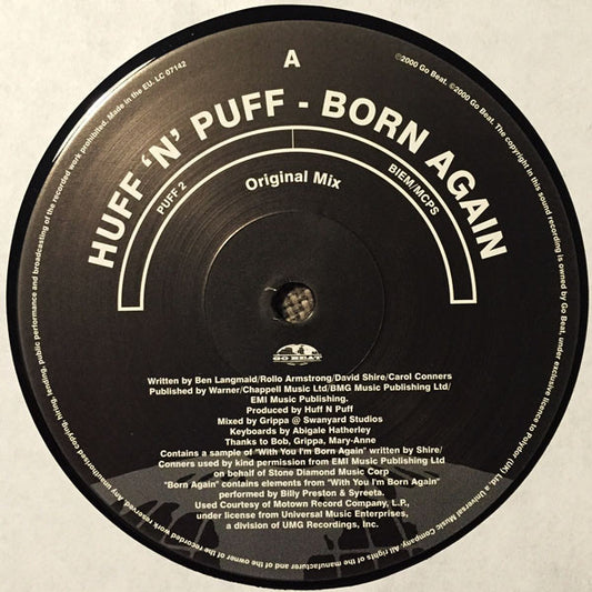 Huff 'N' Puff* : Born Again (2x12", Promo)