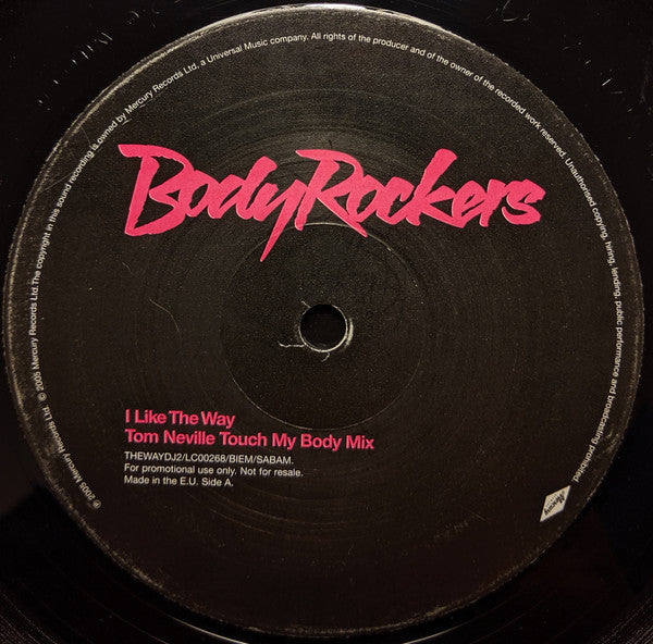 BodyRockers : I Like The Way (12", Promo)