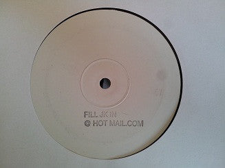 Jay Kay vs. Craig David : Fill JK In (12", S/Sided, Unofficial, W/Lbl, Sta)