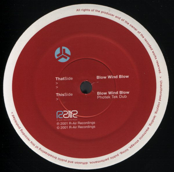 Rairbirds : Blow Wind Blow (12", Single)