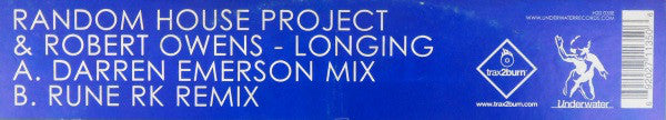 Random House Project & Robert Owens : Longing (12")