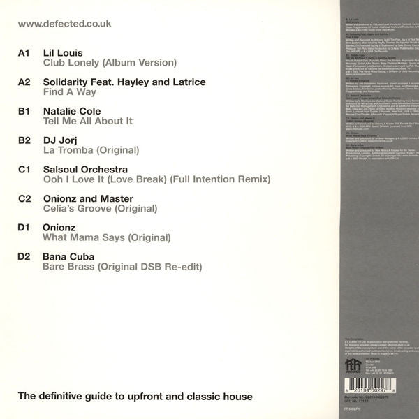 Various : Defected In The House (Eivissa '04) (Part 1) (2x12", Comp)