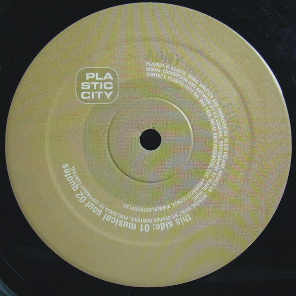 ADNY Presents Leiva : Musical Soul (Remixes) (12")