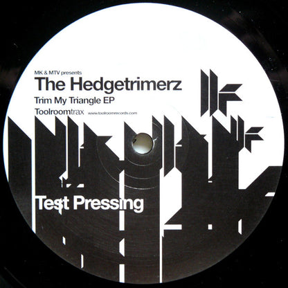 Mark Knight & Martijn ten Velden Presents The Hedgetrimmers : Trim My Triangle EP (12", EP, TP)
