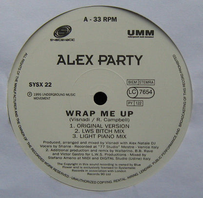 Alex Party : Wrap Me Up (12")