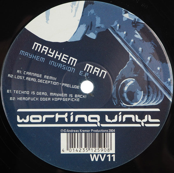 Mayhem Man : Mayhem Invasion E.P. (12", EP)