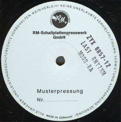 Moon-Ra : Last Rhythm (12", Promo, Sta)