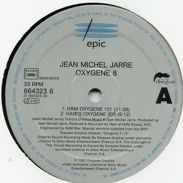 Jean Michel Jarre* : Oxygene 8 (12")