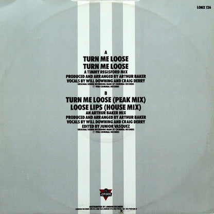 Wally Jump Jr & The Criminal Element : Turn Me Loose (12")