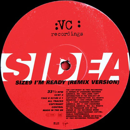 Josh Wink 's Size 9 : I'm Ready (12")