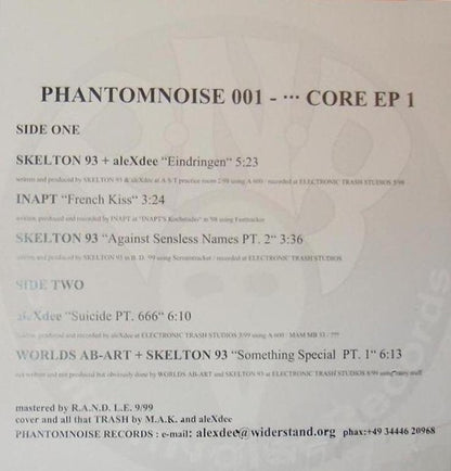 Various : Core EP 1 (12")