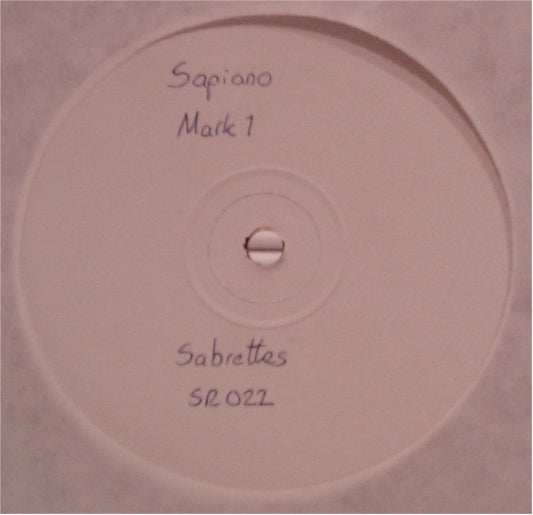 Sapiano : Mark 1 (12", W/Lbl)