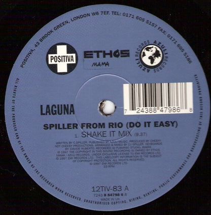 Laguna : Spiller From Rio (Do It Easy) (12", Single)