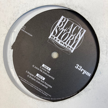 Hughie Crawford : Juice Me / Shapes & Sizzes (12")