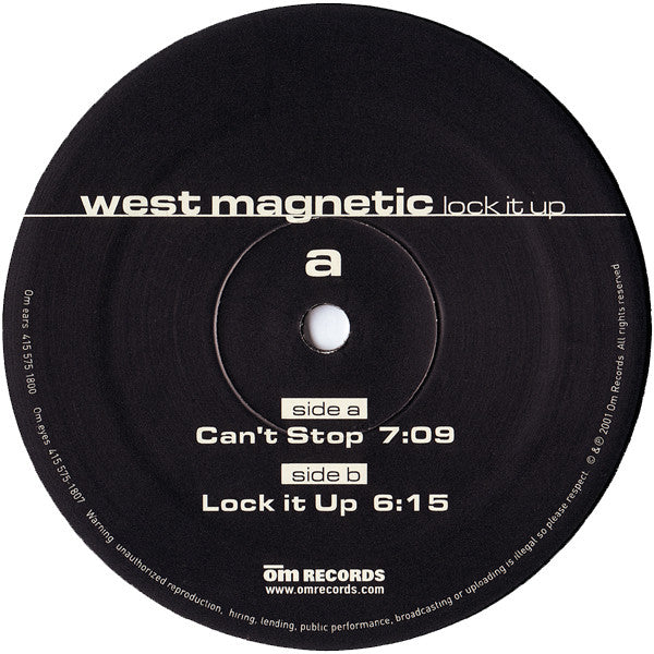 West Magnetic : Lock It Up (12")