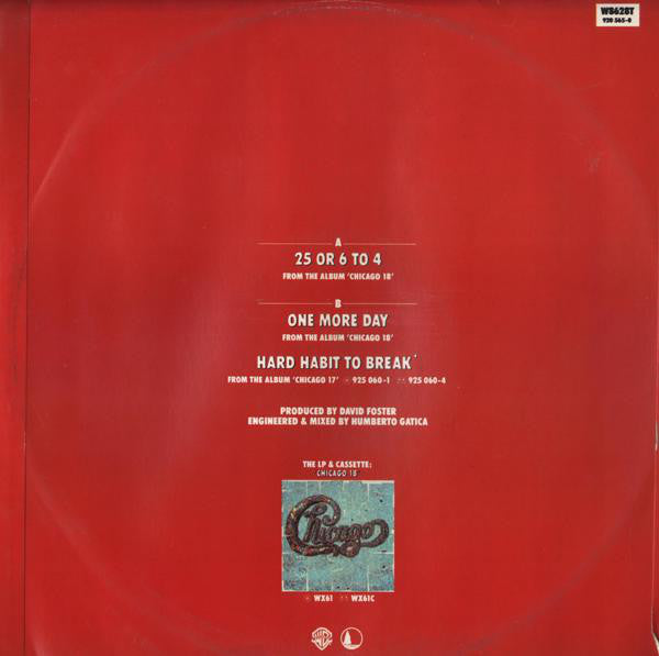Chicago (2) : 25 Or 6 To 4 (12")