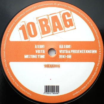 Vista (2) / Presence Known : Melting Time / Riki-Oh (12")