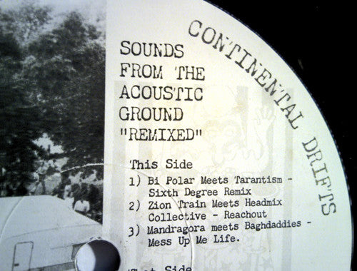 Various : Continental Drifts: Sounds From The Acoustic Ground "Remixed" (12", Smplr)