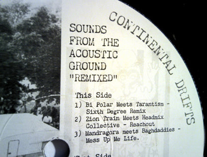 Various : Continental Drifts: Sounds From The Acoustic Ground "Remixed" (12", Smplr)