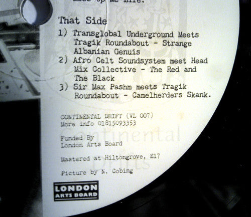 Various : Continental Drifts: Sounds From The Acoustic Ground "Remixed" (12", Smplr)