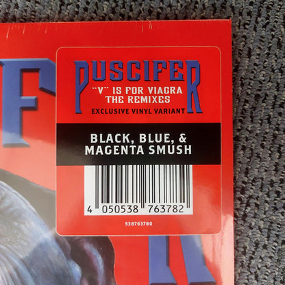 Puscifer : "V" Is For Viagra - The Remixes (2xLP, Album, RE, Bla)