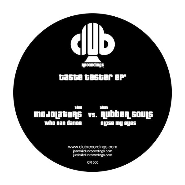 Mojolators Vs. Rubber Souls : Taste Tester EP (12")