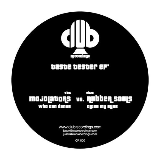 Mojolators Vs. Rubber Souls : Taste Tester EP (12")