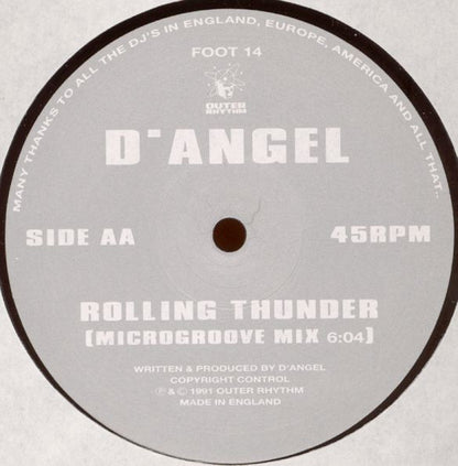 D'Angel* : Rolling Thunder (12")
